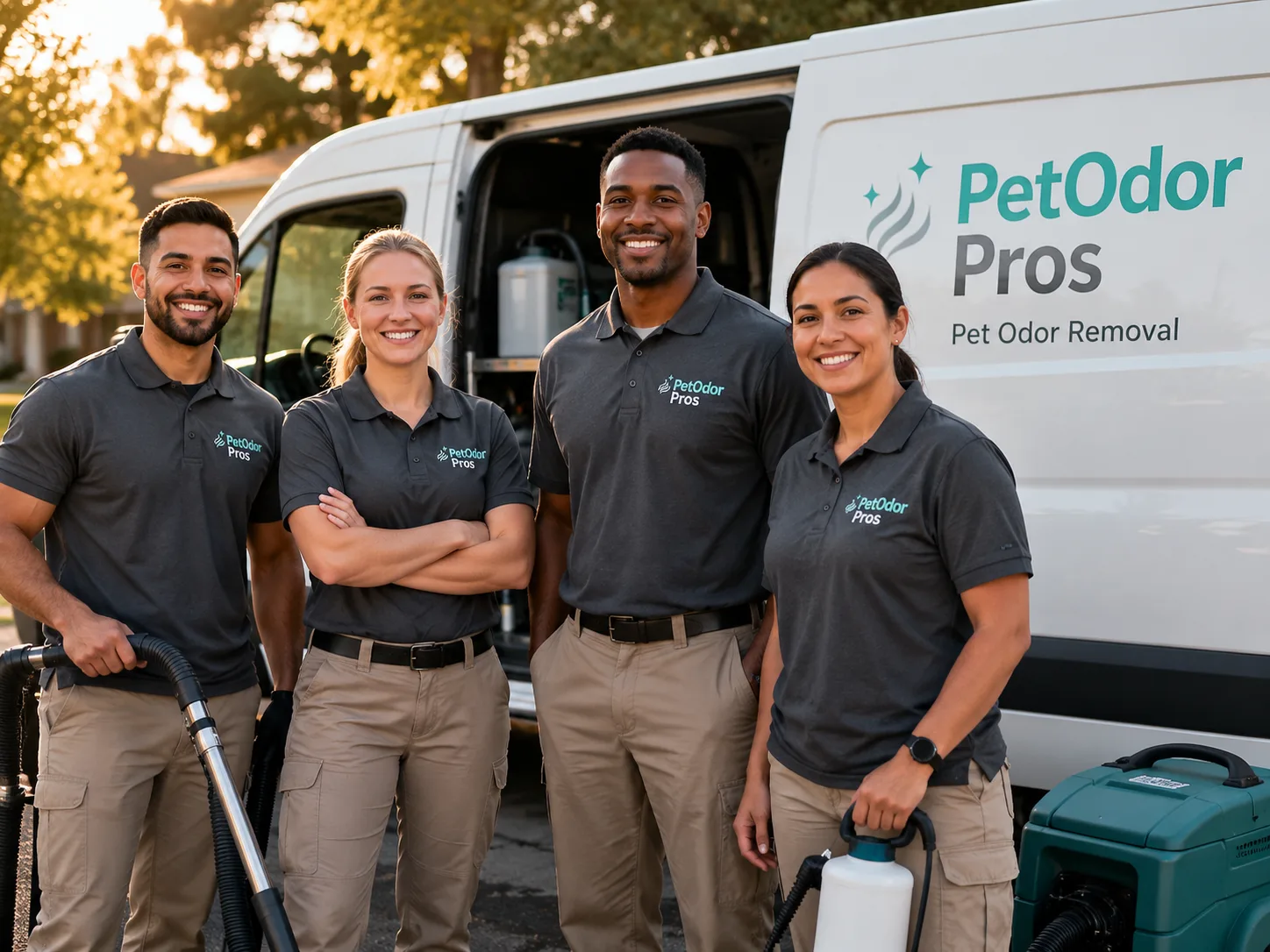 Pet Odor Removal team serving Pinecrest, CA